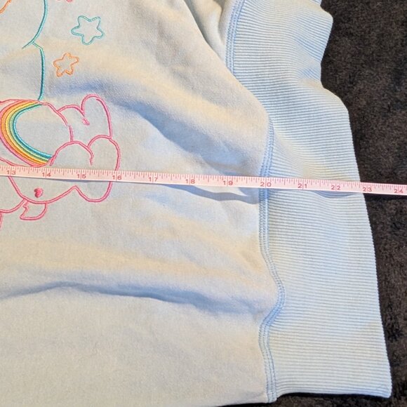 Pastel Blue Care Bears Sweater S - Picture 6 of 7